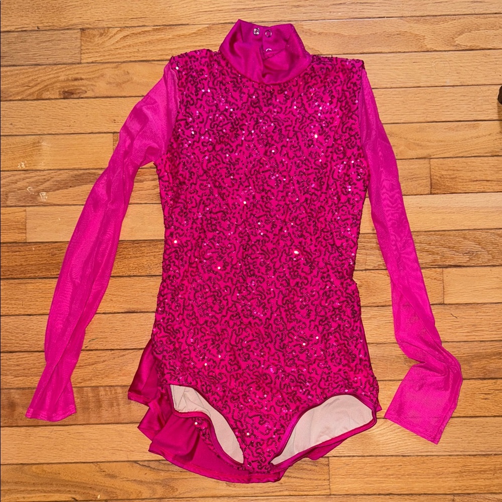 Balera Fuchsia Sequin Dance Costume